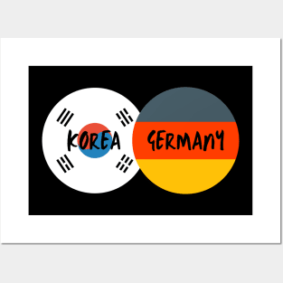 Korean German - Korea and Germany Posters and Art